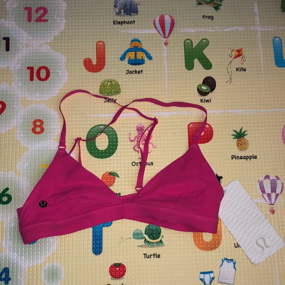 NWT Lululemon Shanti Surf Triangle Top, Sz 6, Regal Plum - Picture 3 of 5